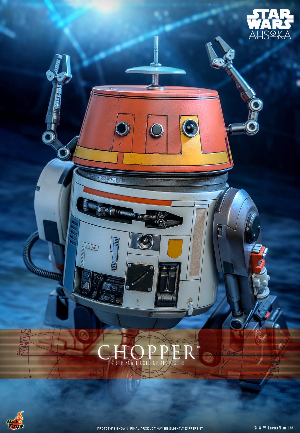 Hot Toys TMS112 1/6 Star Wars: Ahsoka™ - Chopper™