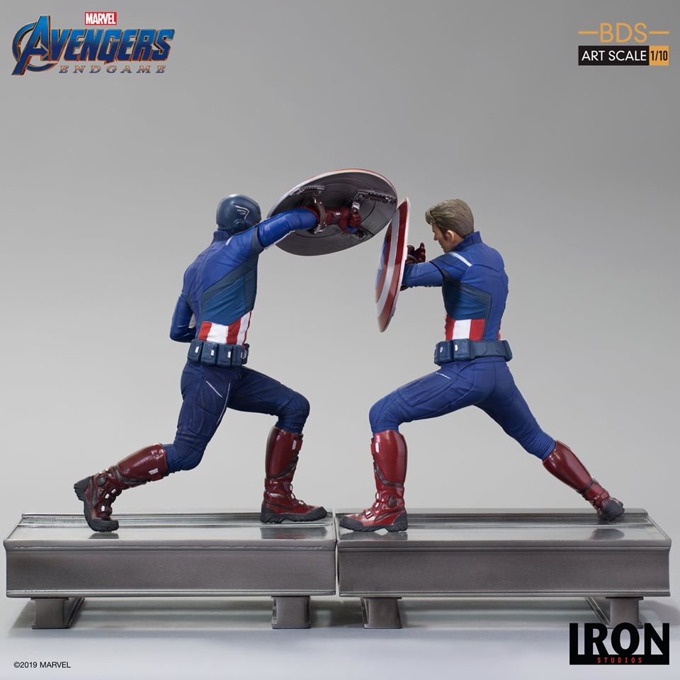 Iron Studios BDS Art Scale 1/10 Avengers: Endgame - Captain America 2012 (16F)