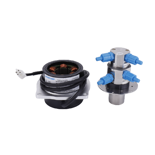 อะไหล่เครื่องพิมพ์วันที่ผลิตวันหมดอายุ ปั๊มหมึกของเครื่องพิมพ์ Pump Dual Circuit 380 Drive STD Long Rotor FOR DOMINO A-SERIES