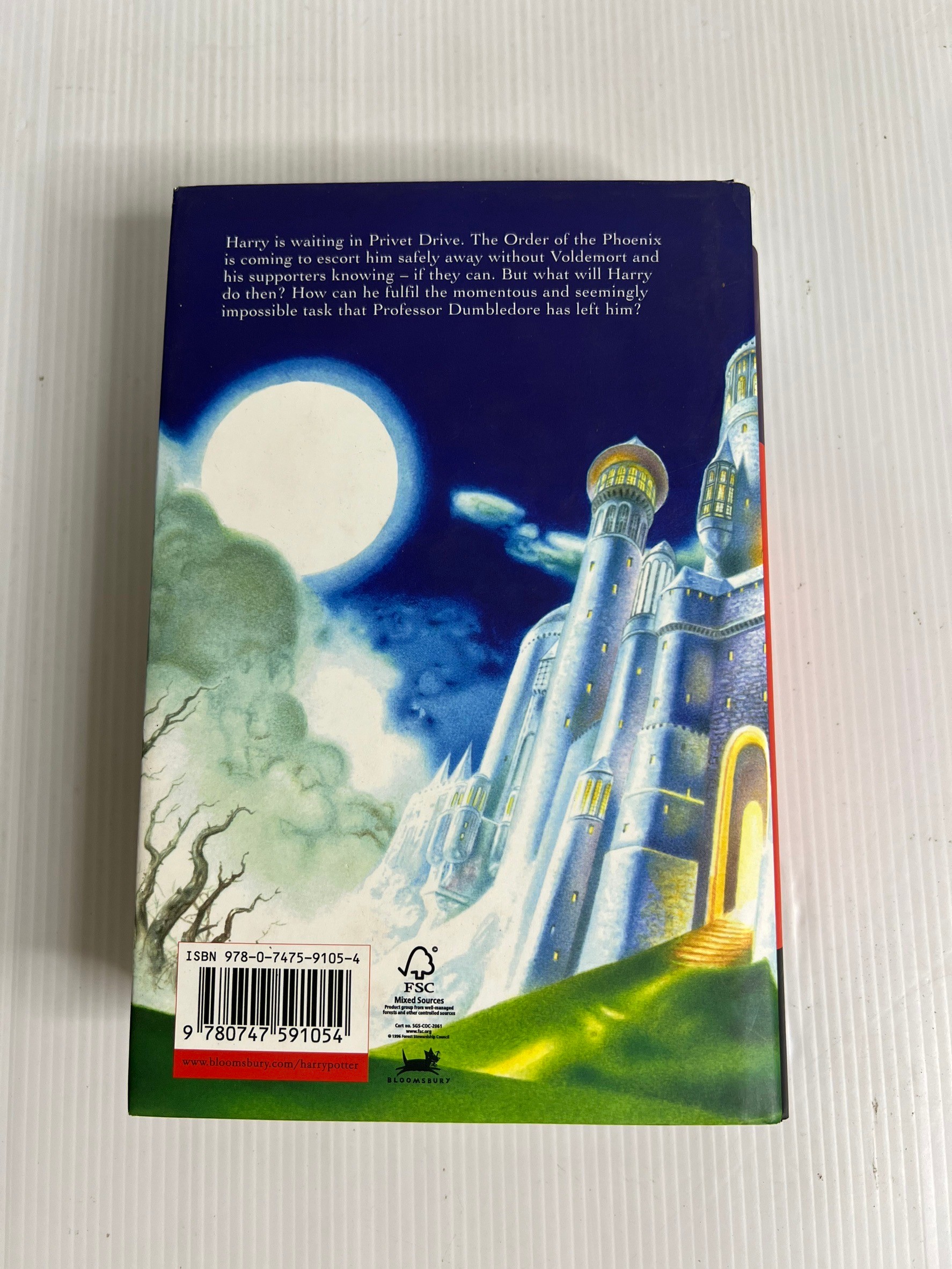 Harry Potter and the Deathly Hallows J. K. Rowling 21 July 2007 95-99% Hardcover