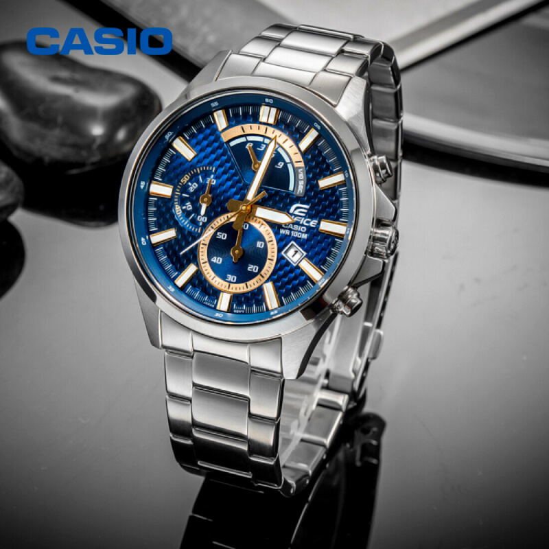 นาฬิกาข้อมือ Casio Edifice Chronograph EFR-530 Series EFV-530 EFV-530D EFV-530D-2A EFV-530D-2A