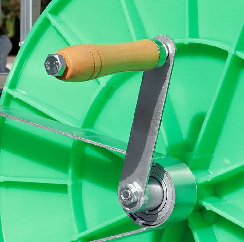 OT246 โรลม้วนสายส่งน้ำ สายยาง สายสูบน้ำแบบสะพายไหล่ น้ำหนักเบา พกพาง่าย