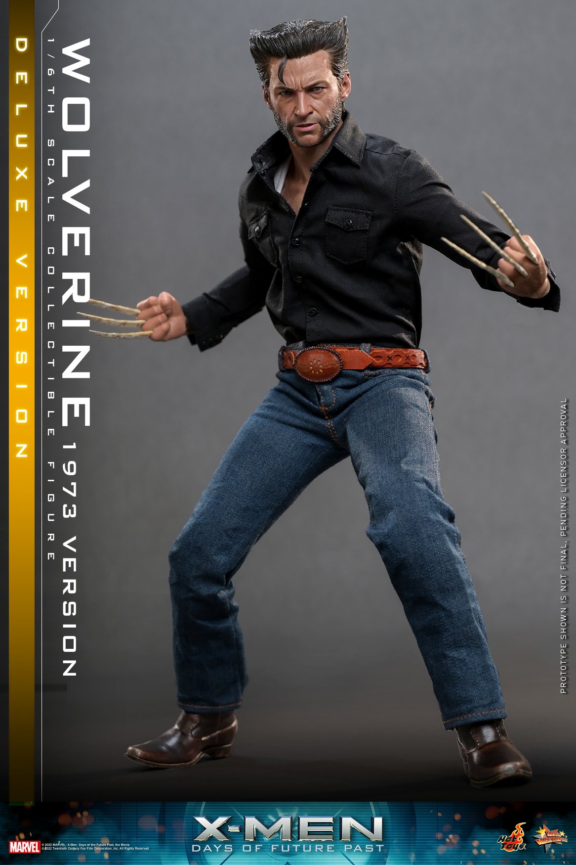 Hot Toys MMS660B 1/6 X-Men: Days of Future Past - Wolverine 1973 Version (Deluxe Version) [Special Edition Bonus]