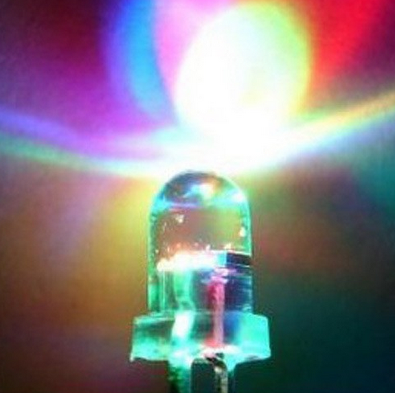 LED 5 mm RGB 7 Color สต็อกไทยส่งไว