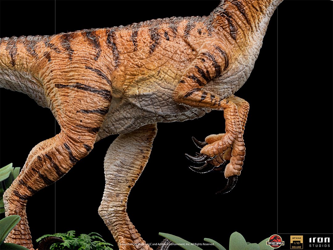 Iron Studios Deluxe Art Scale 1/10 The Lost World: Jurassic Park - Velociraptor