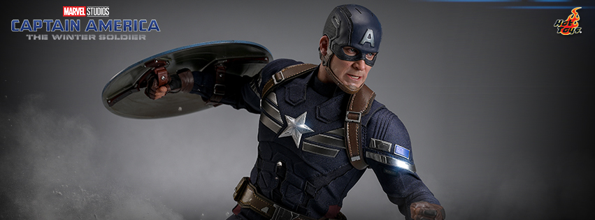 Hot Toys MMS783 Captain America: The Winter Soldier - Captain America (Stealth S.T.R.I.K.E. Suit) 2.0
