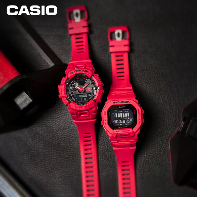 นาฬิกาข้อมือ Casio G-shock G-Squad (Bluetooth) Fitness Tracking GBA-900 Series GBA-900RD-4A GBA-900RD-4A