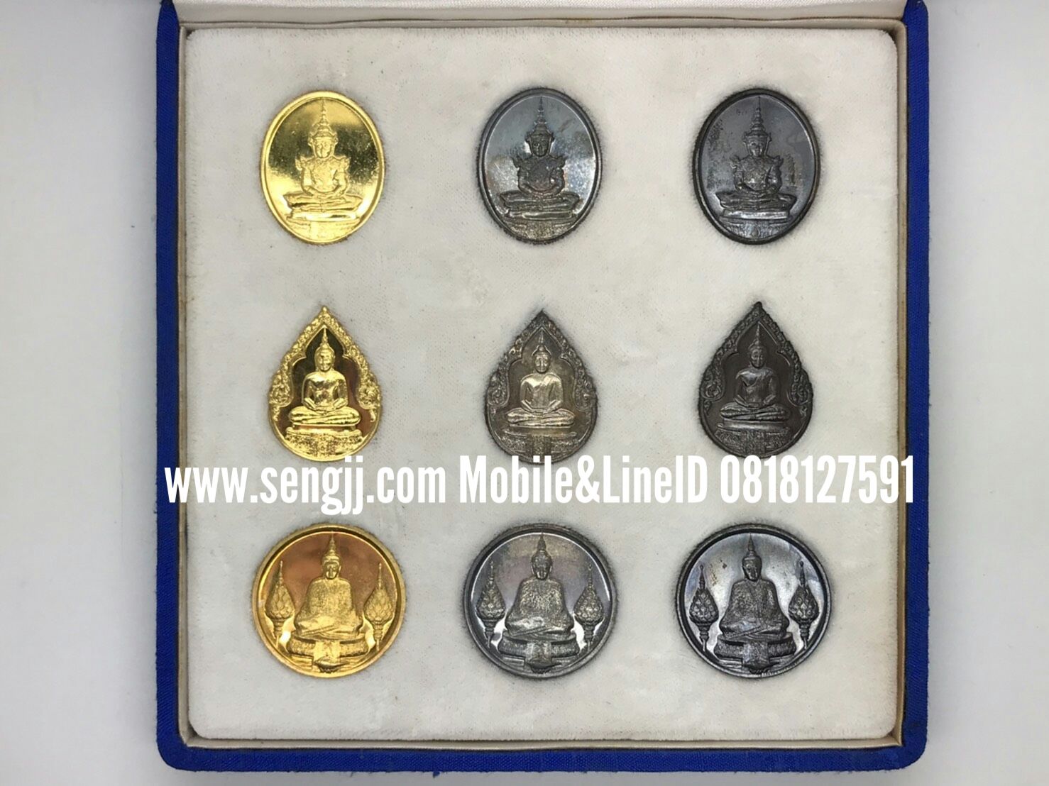 ชุดเหรียญทองคำ-เงิน-ทองแดง พระแก้วมรกต 3 ฤดู ร้อน-ฝน-หนาว พระราชศรัทธา