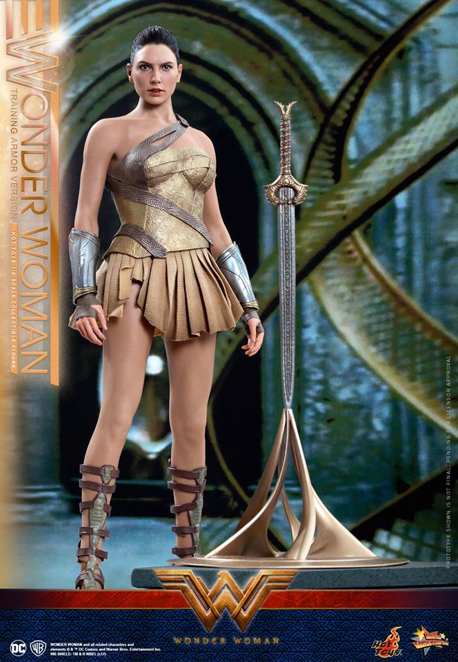 Hot Toys MMS424 WONDER WOMAN - WONDER WOMAN (TRAINING ARMOR VERSION)