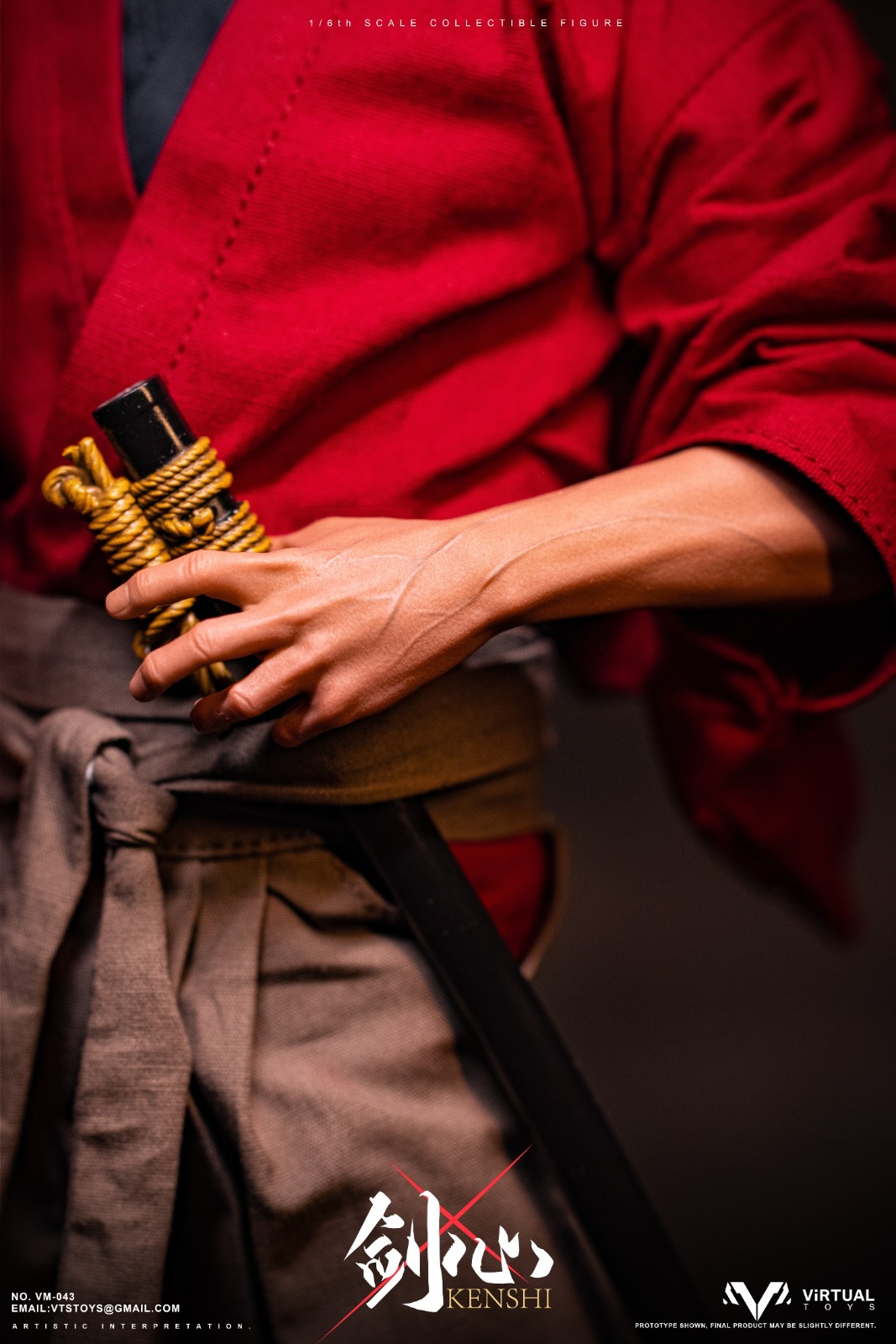VTSTOYS VM-043A 1/6 KENSHI (Normal Ver.)