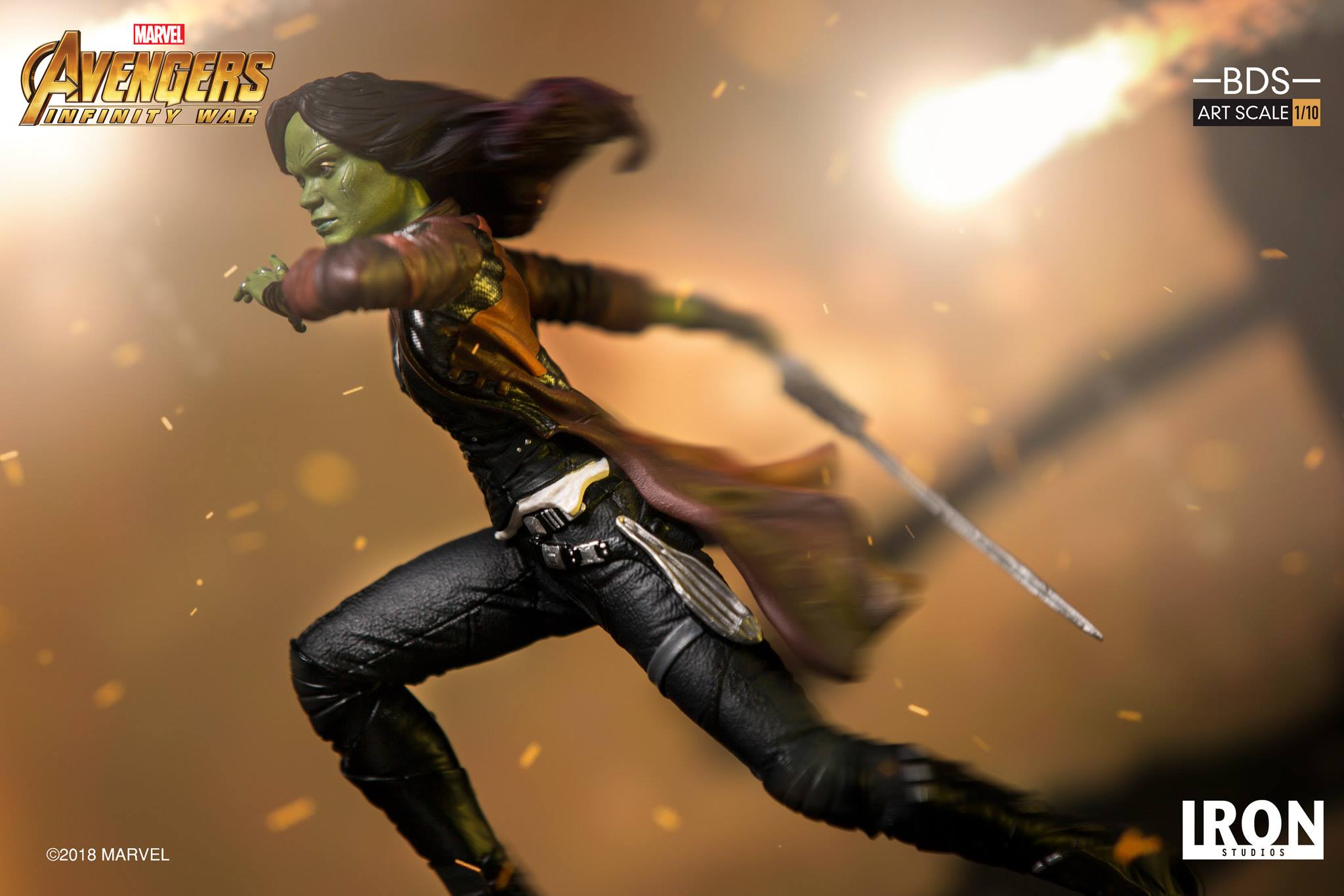 Iron Studios BDS Art Scale 1/10 Avengers: Infinity War - Gamora