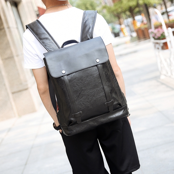 พร้อมส่ง กระเป๋าเป้สะพายหลังนักศึกษาผู้ชาย ใส่คอมพิวเตอร์ไซร์