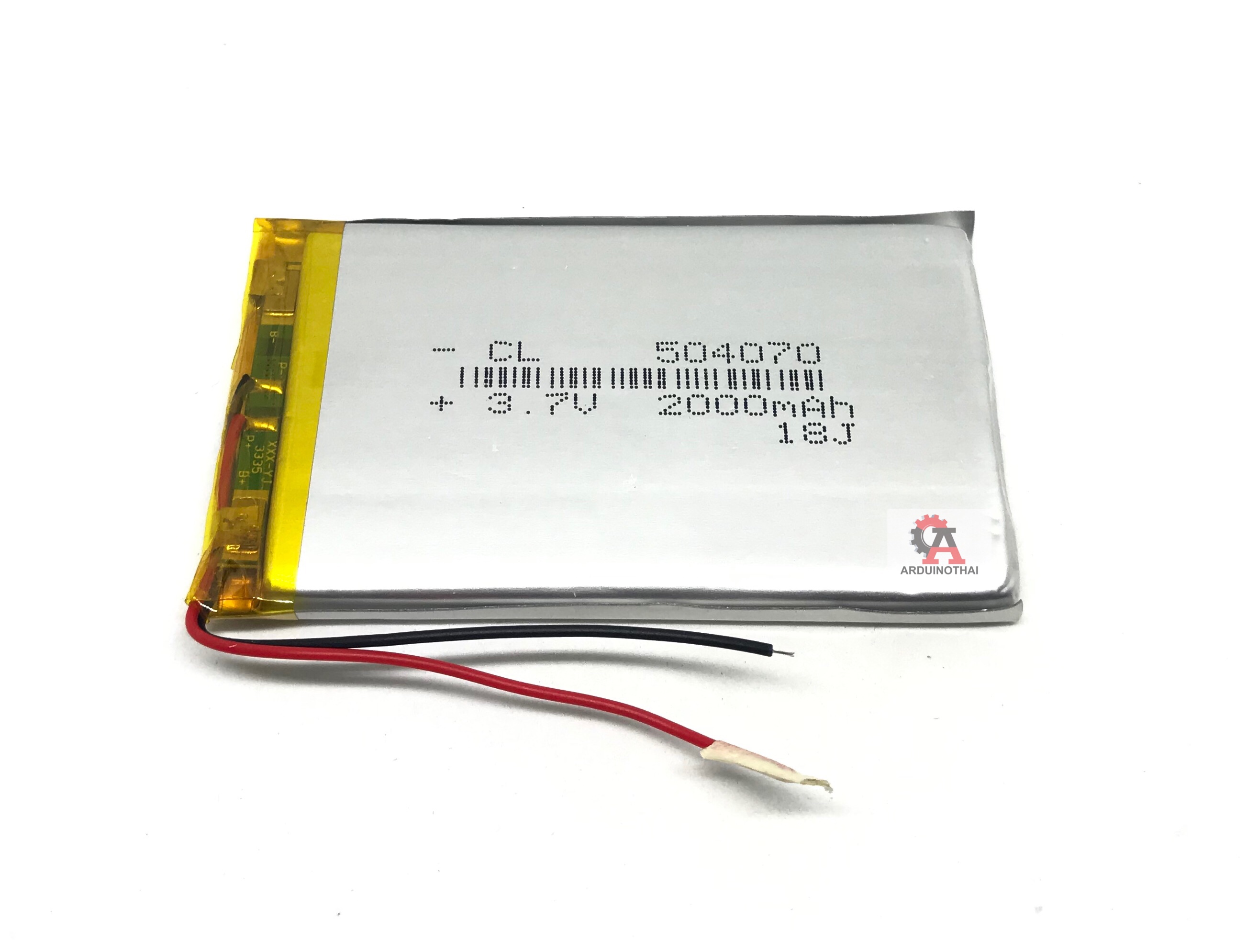 แบตเตอรี่ 3.7v 2000 mah