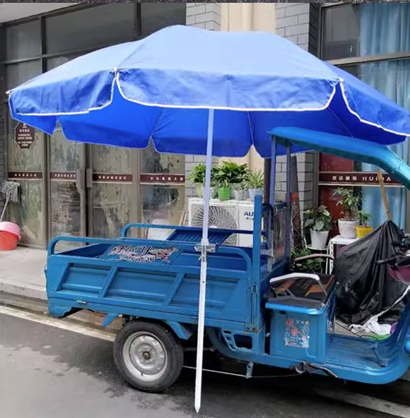 OT158 ตัวยึดร่มติด รถเข็น กระบะรถบรรทุกเล็ก ยึดเหล้กกล่อง 1 "1/2"