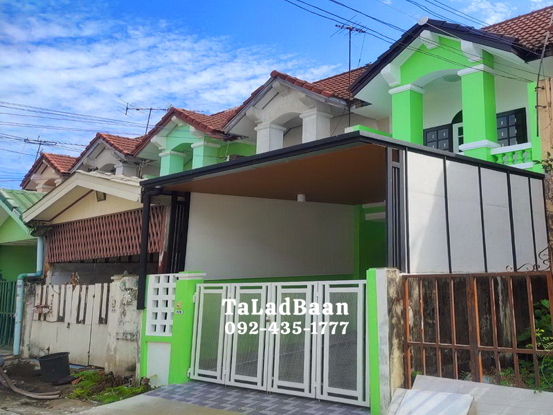ทาวน์เฮ้าส์ 2 ชั้น ม.แพรมาพร คลอง 4 ถ.รังสิต-นครนายก ธัญบุรี ปทุมธานี ตกแต่งใหม่ทั้งหลัง พร้อมอยู่