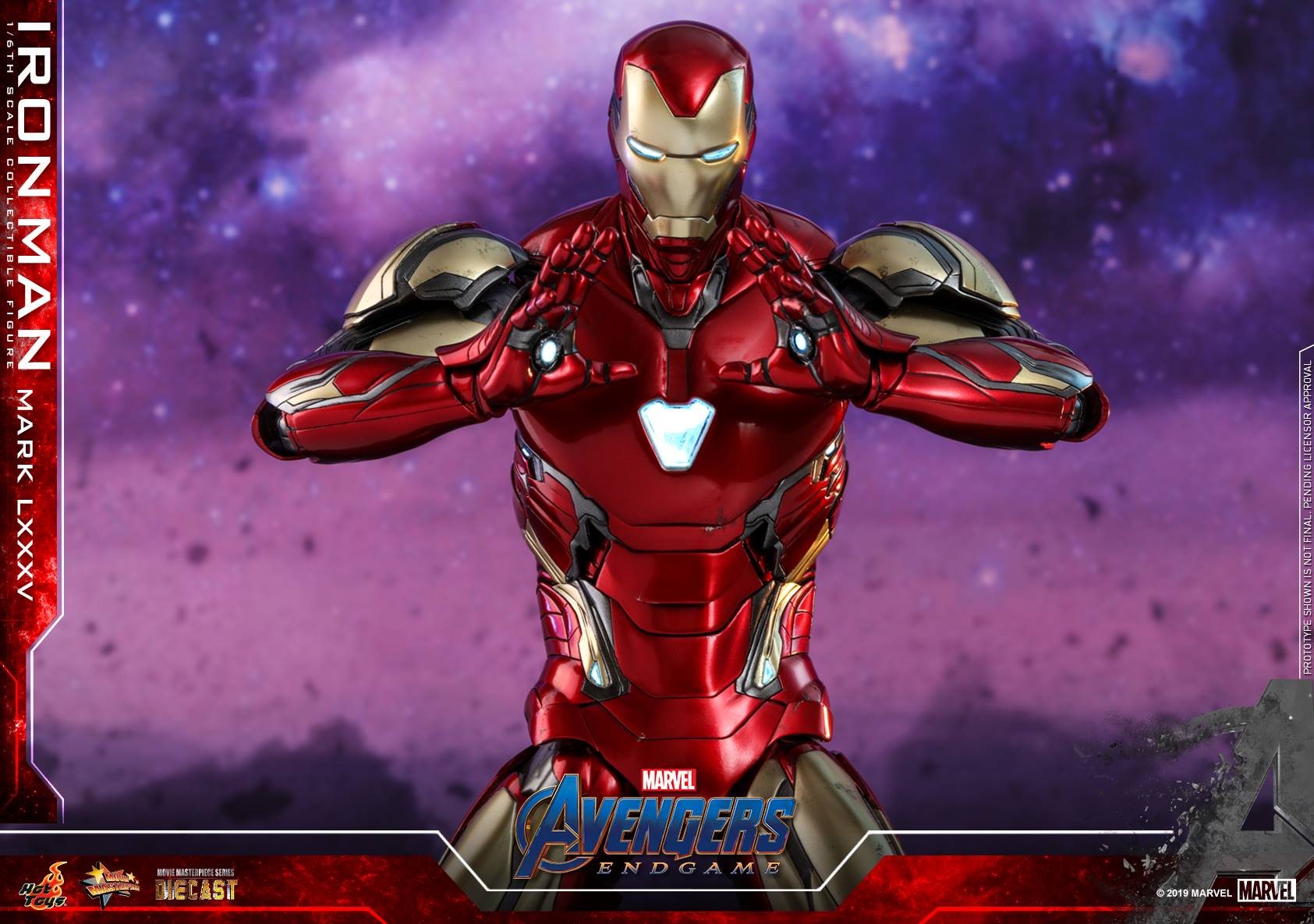 Hot Toys MMS528D30 Avengers: Endgame - Iron Man Mark LXXXV