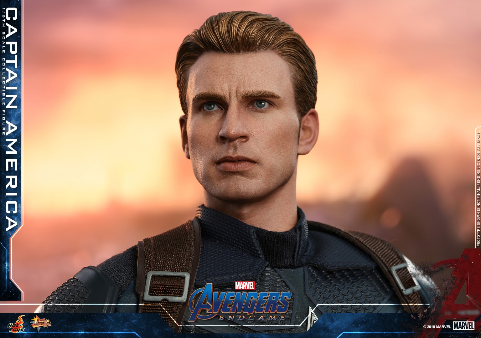 Hot Toys MMS536 Avengers: Endgame - Captain America