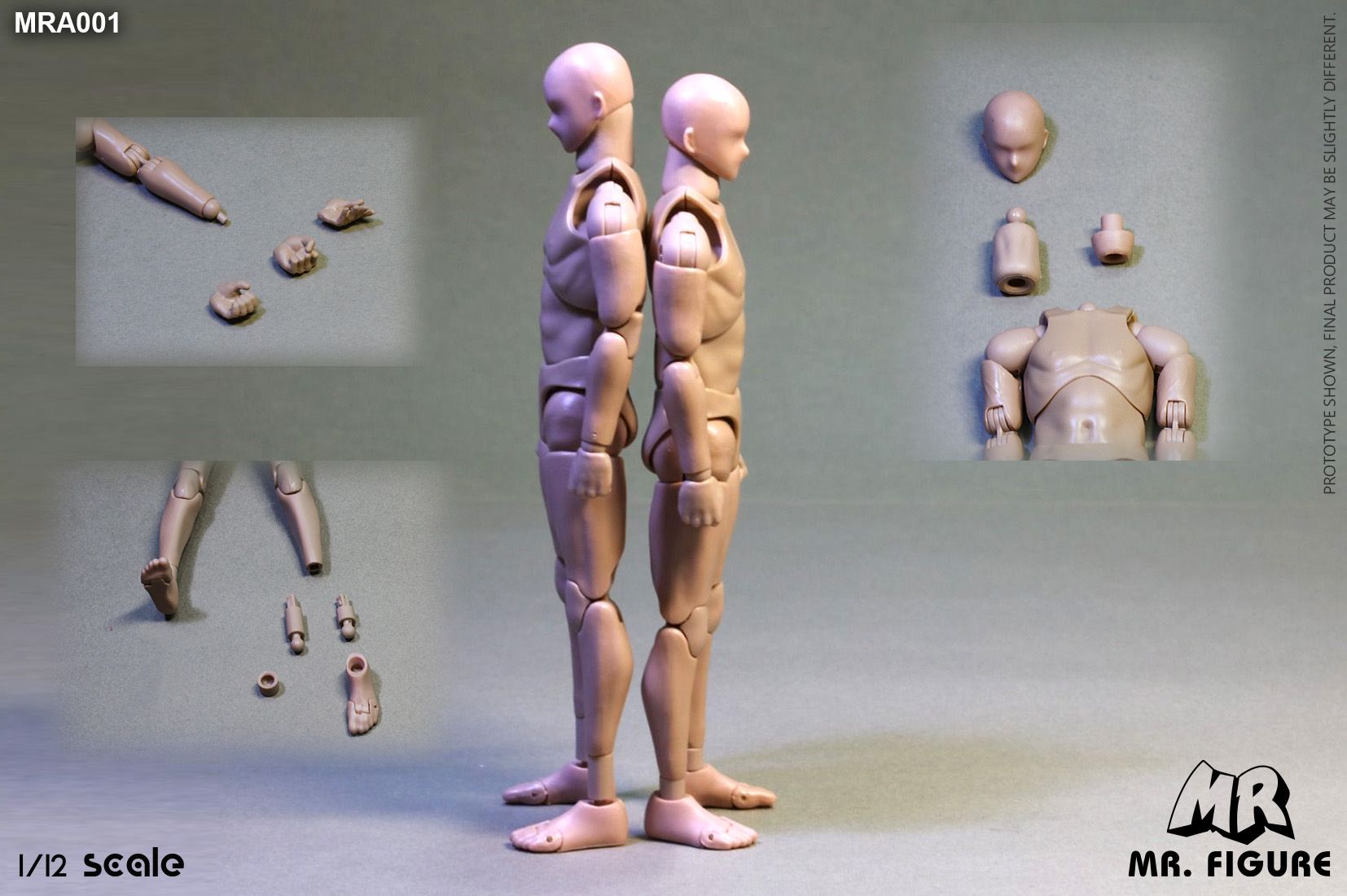 MR.Figure MRA001 1/12 Man Body