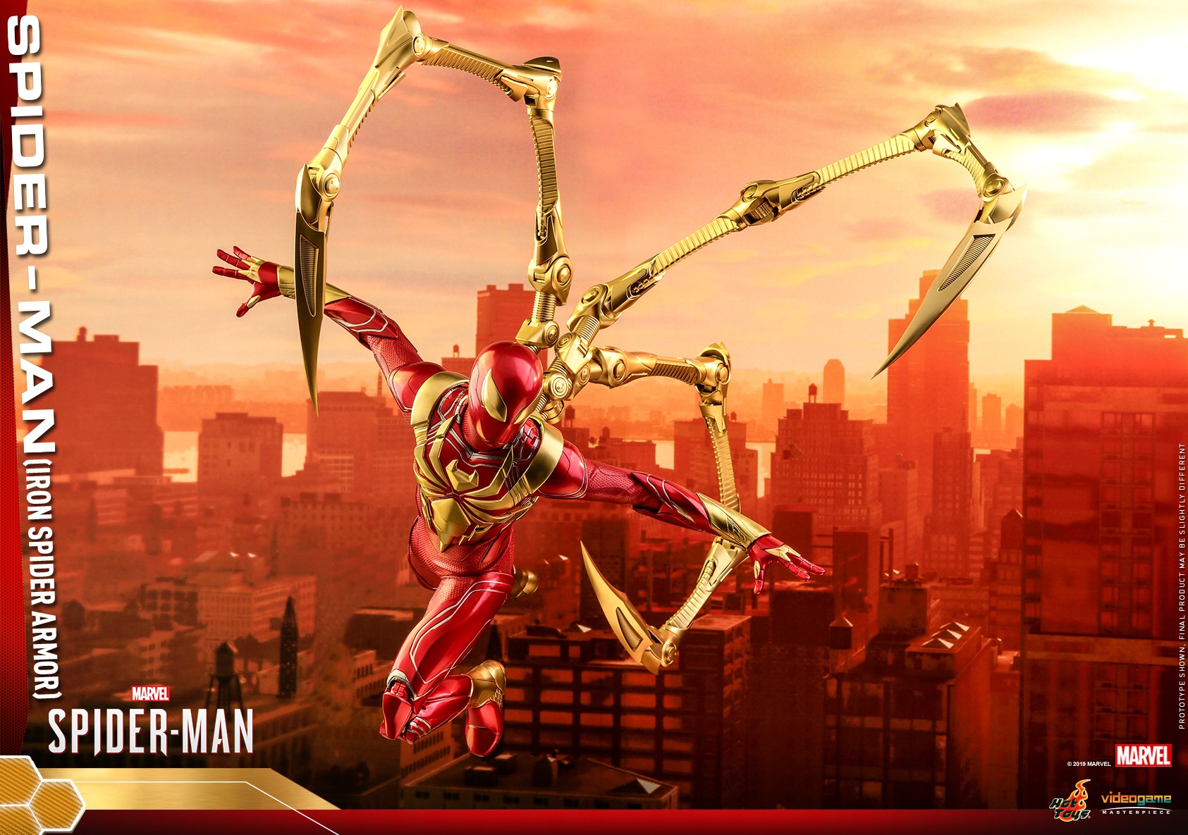 Hot Toys VGM38 Marvel's Spider-Man 1/6 Spider-Man (Iron Spider Armor)