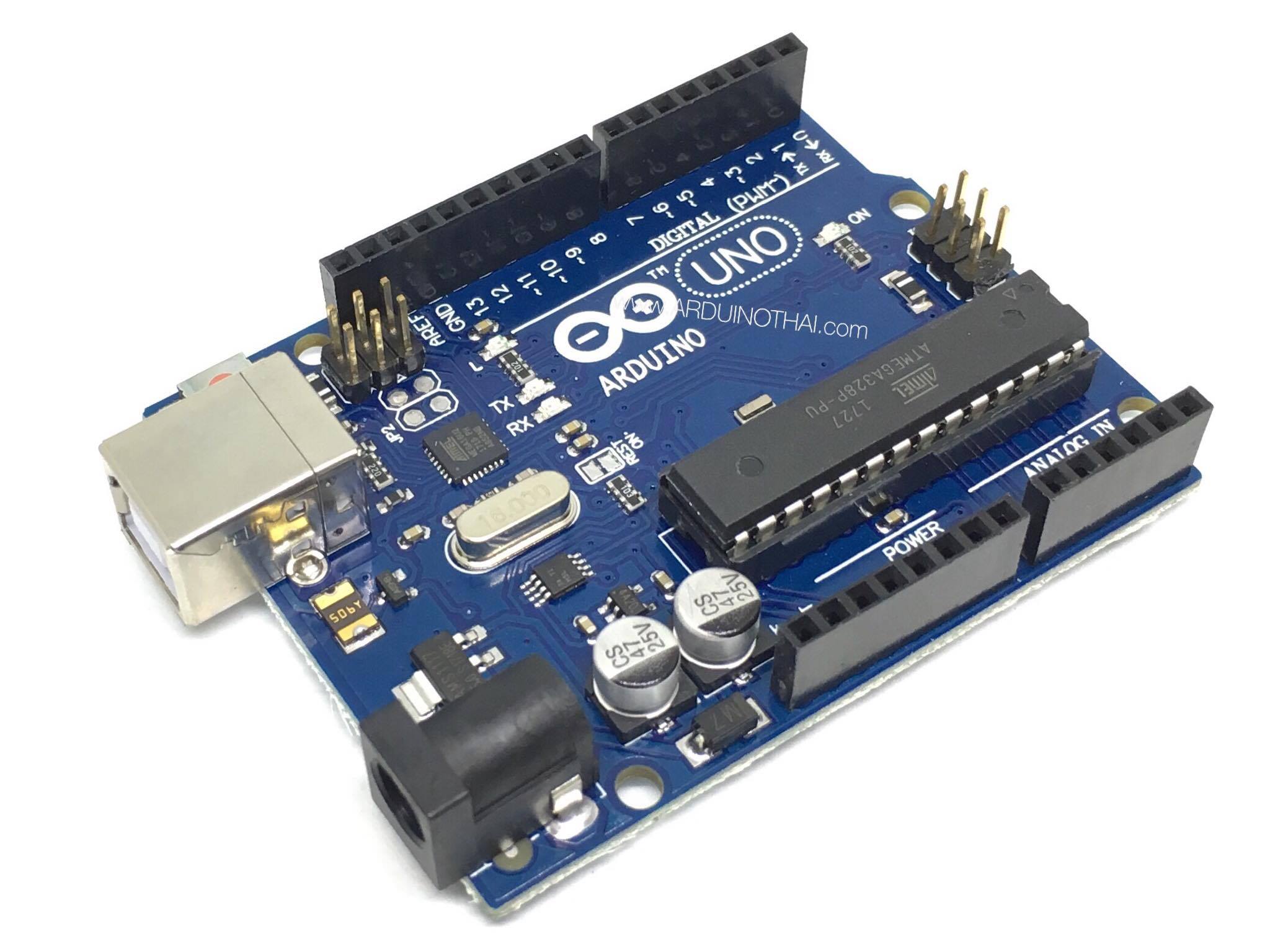 Uno R3 แถมสาย USB ( Arduino - Compatible Board ) จำนวน 100 ตัว**