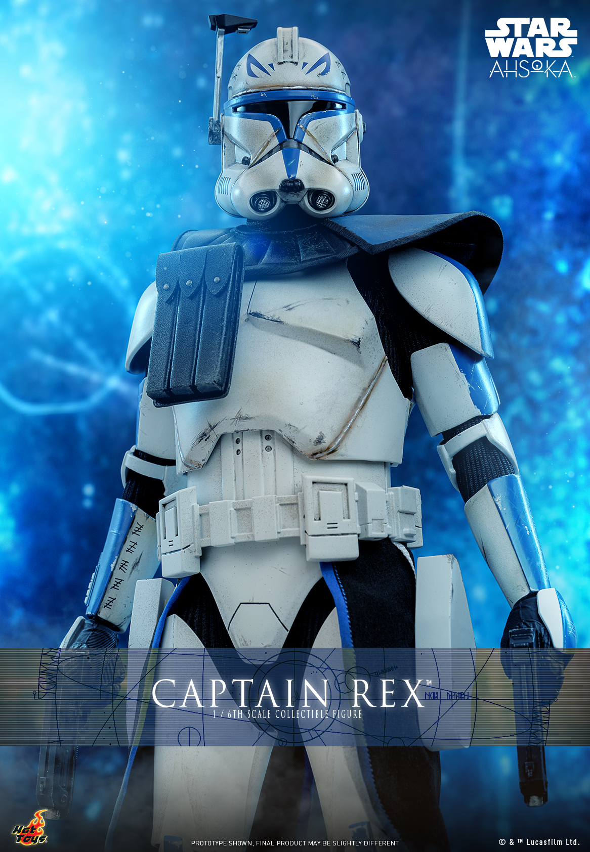Hot Toys TMS119 1/6 Star Wars: Ahsoka™ - Captain Rex™