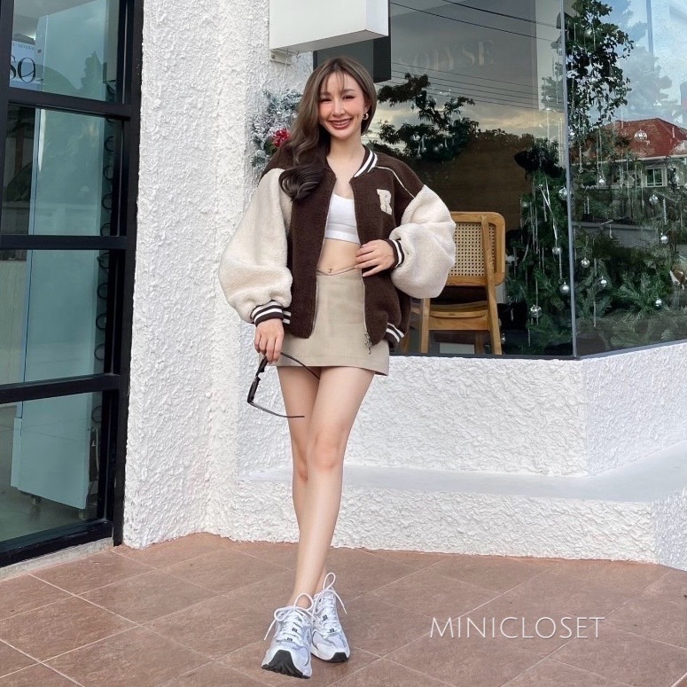 เสื้อแจ็คเก็ตแนวสตรีท ใส่ได้ทั้งชาย / หญิง