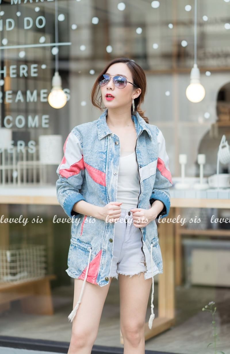 แจ็คเก็ตยีนส์กันหนาว เสื้อกันหนาวสไตล์เกาหลีมีขนด้านในใส่แล้วอุ่นค่ะ