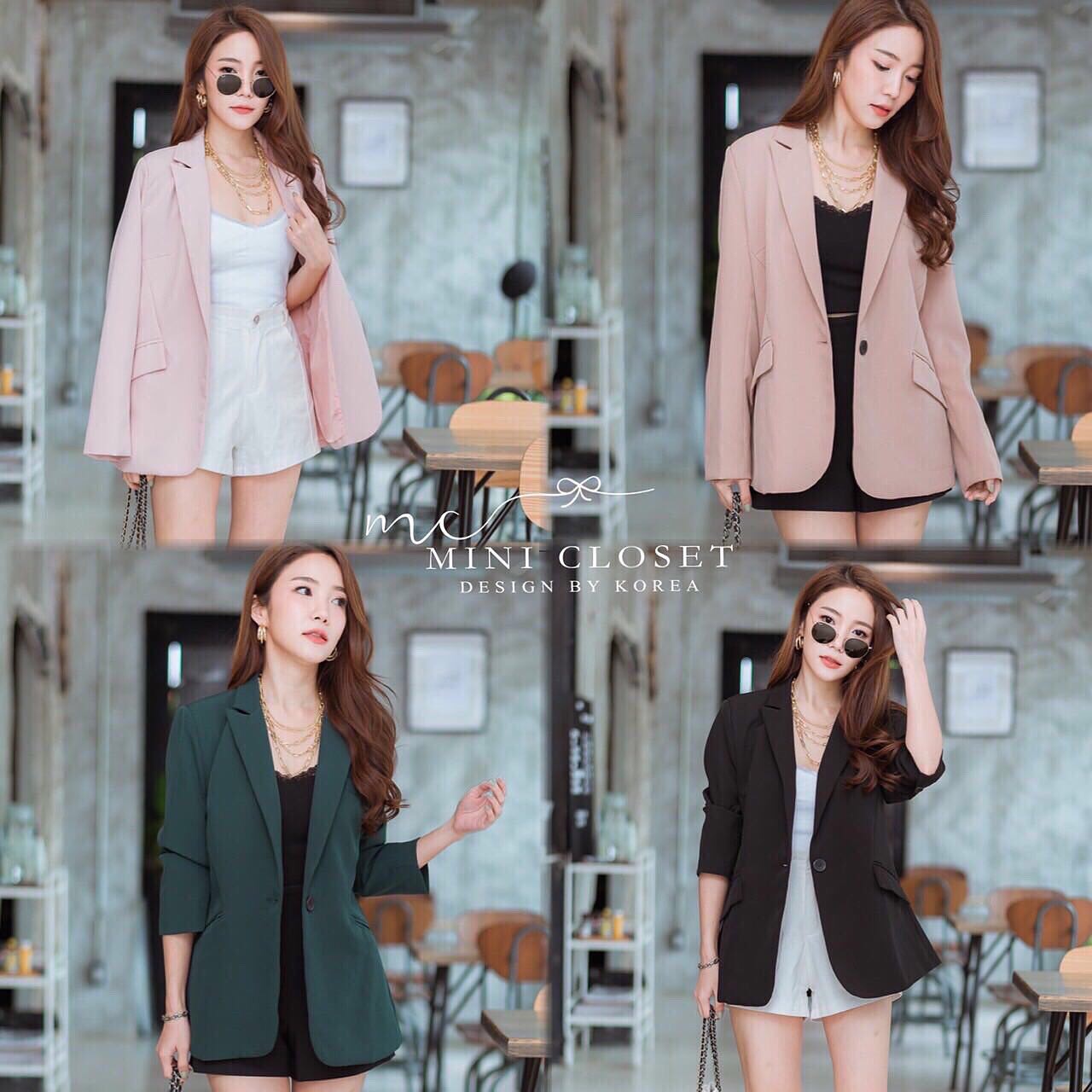 Blazer เบลเซอร์ สูทแฟชั่น สูททำงานผู้หญิง