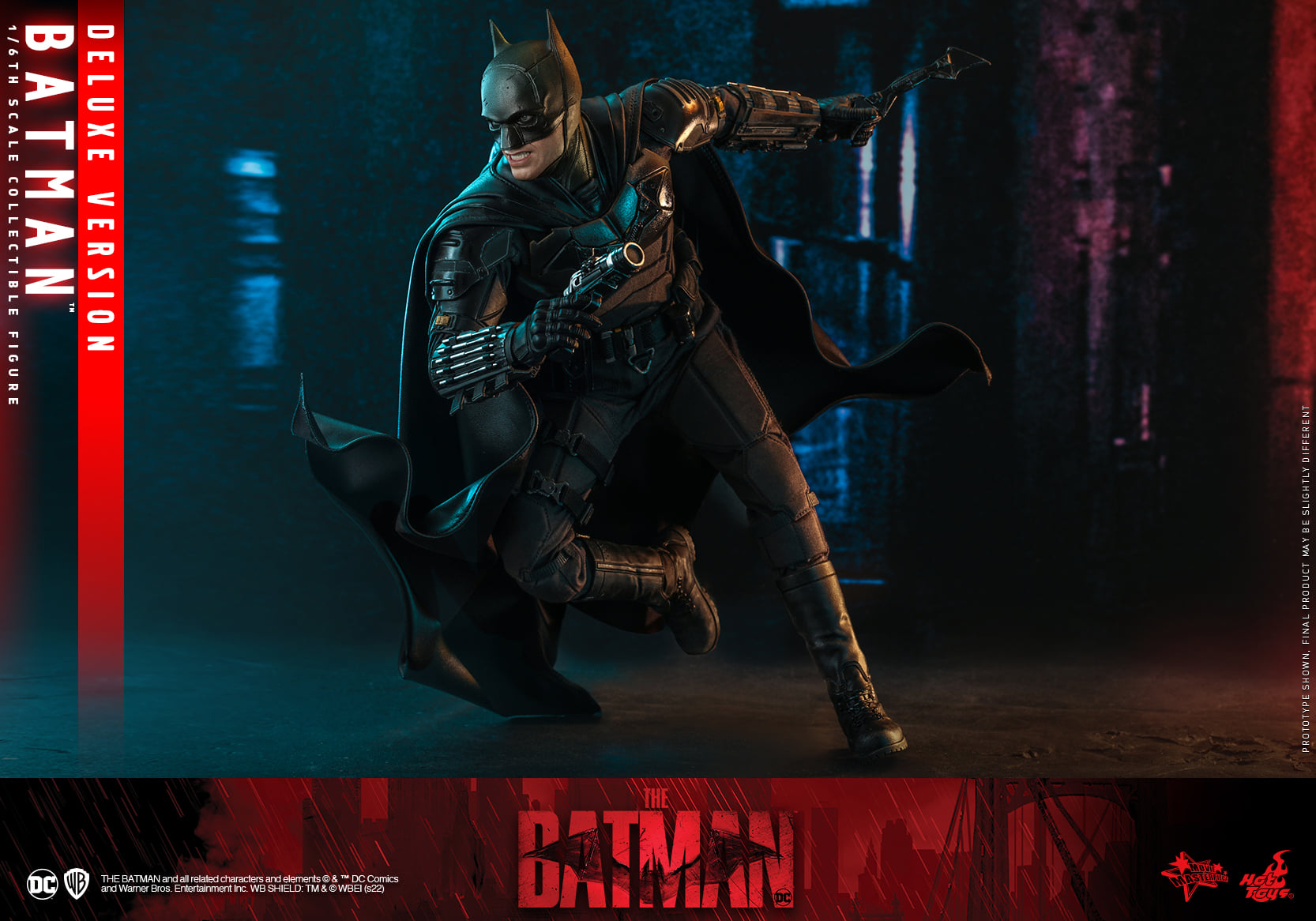 Hot Toys MMS639 1/6 The Batman - Batman (Deluxe Version)