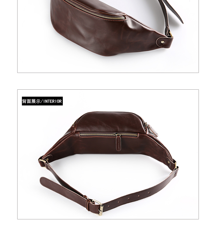 พร้อมส่ง กระเป๋าผู้ชายคาดไหล่ คาดอกแฟขั่นเกาหลี
