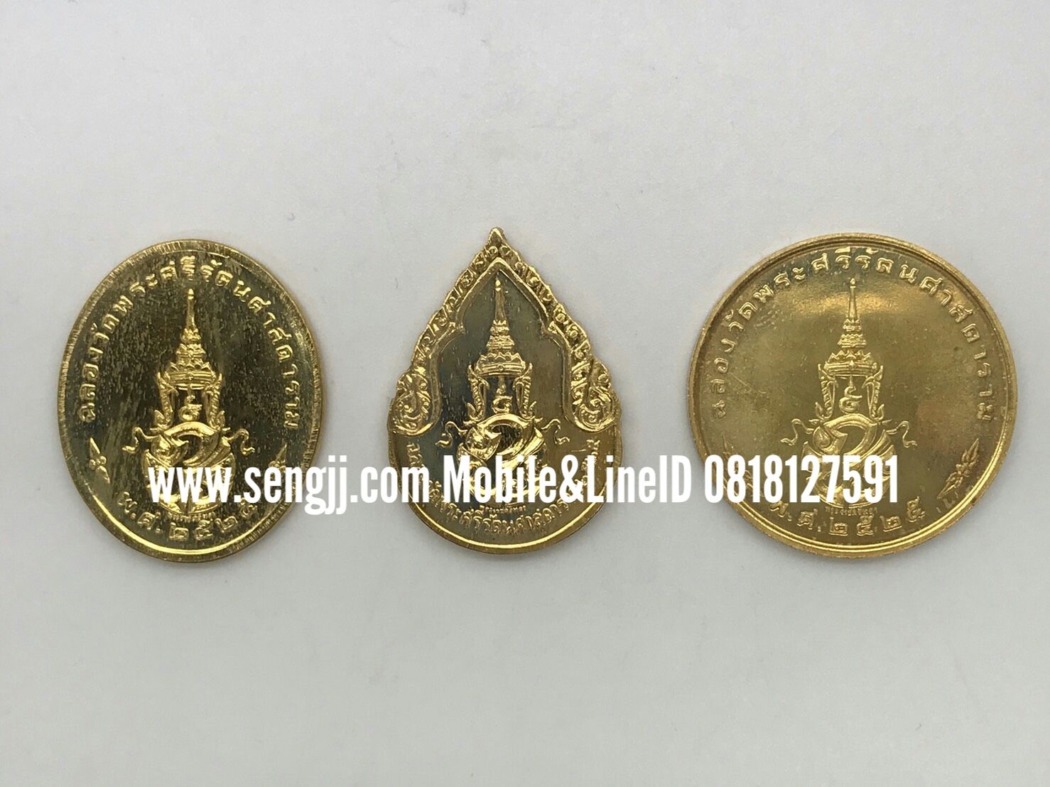 ชุดเหรียญทองคำ-เงิน-ทองแดง พระแก้วมรกต 3 ฤดู ร้อน-ฝน-หนาว พระราชศรัทธา