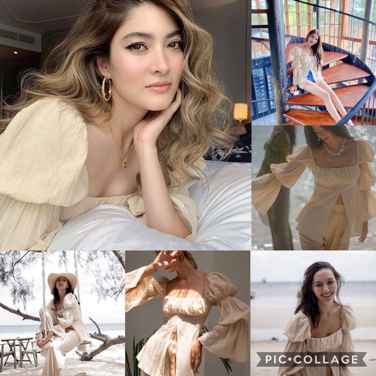 เสื้อแบบคุณญาญ่าใส่ ผ้าเหมือนที่คุณญาญ่าใส่เป๊ะๆ