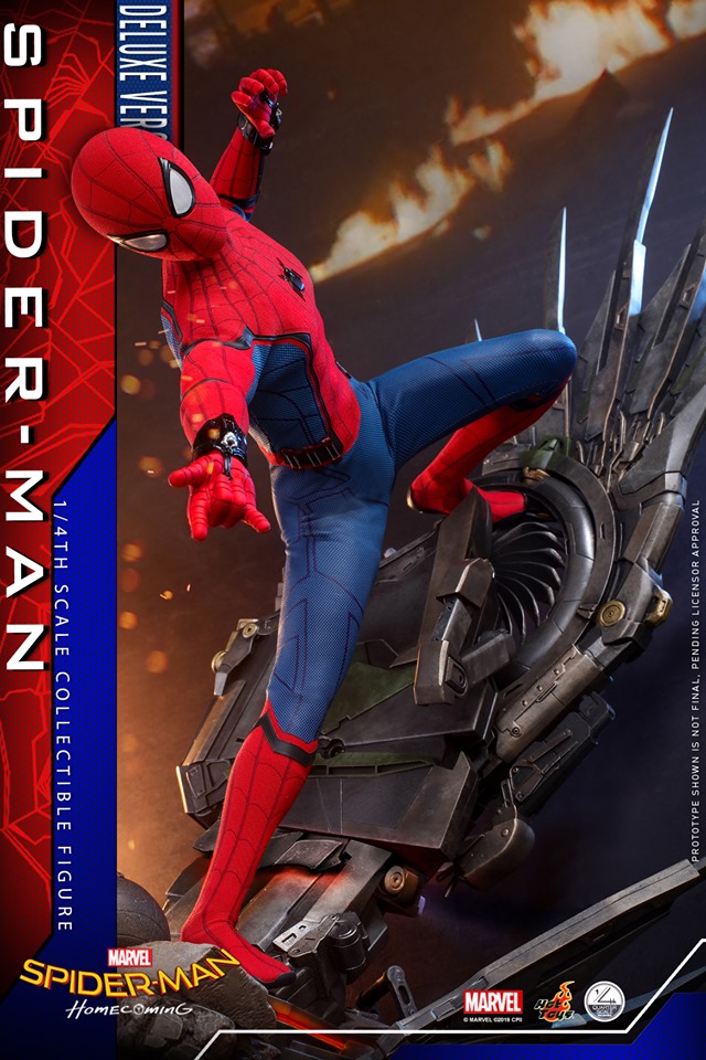 Hot Toys QS015 Spider-Man: Homecoming 1/4 Spider-Man (Deluxe Version)