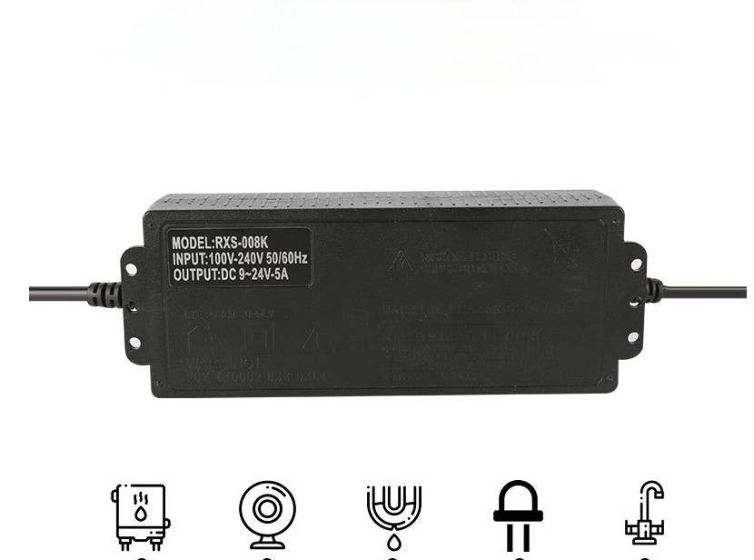 ADE19 อะแดปเตอร์ Adapter ปรับโวล์ทได้ 9-24 V 5 A หัวเสียบ 5.5 X 2.5 mm สำหรับ ชาร์จ โน๊ตบุค หรือแบตสว่านไร้สาย