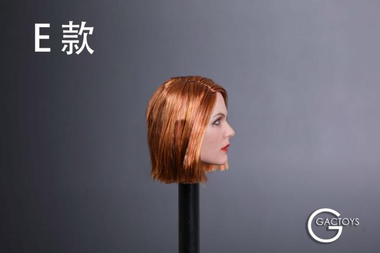 GACTOYS GC019A,C,D,E,F European and American Cold Female Head