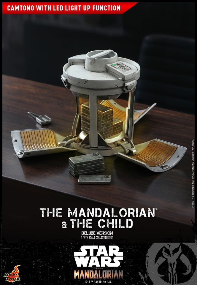 Hot Toys TMS015 The Mandalorian - The Mandalorian and The Child (Deluxe Version)