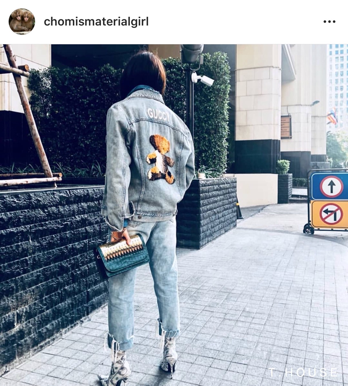 แจ็คเก็ตยีนส์GUCCY 🧸เสื้อยีนส์สไตล์เกาหลี น่ารักๆ