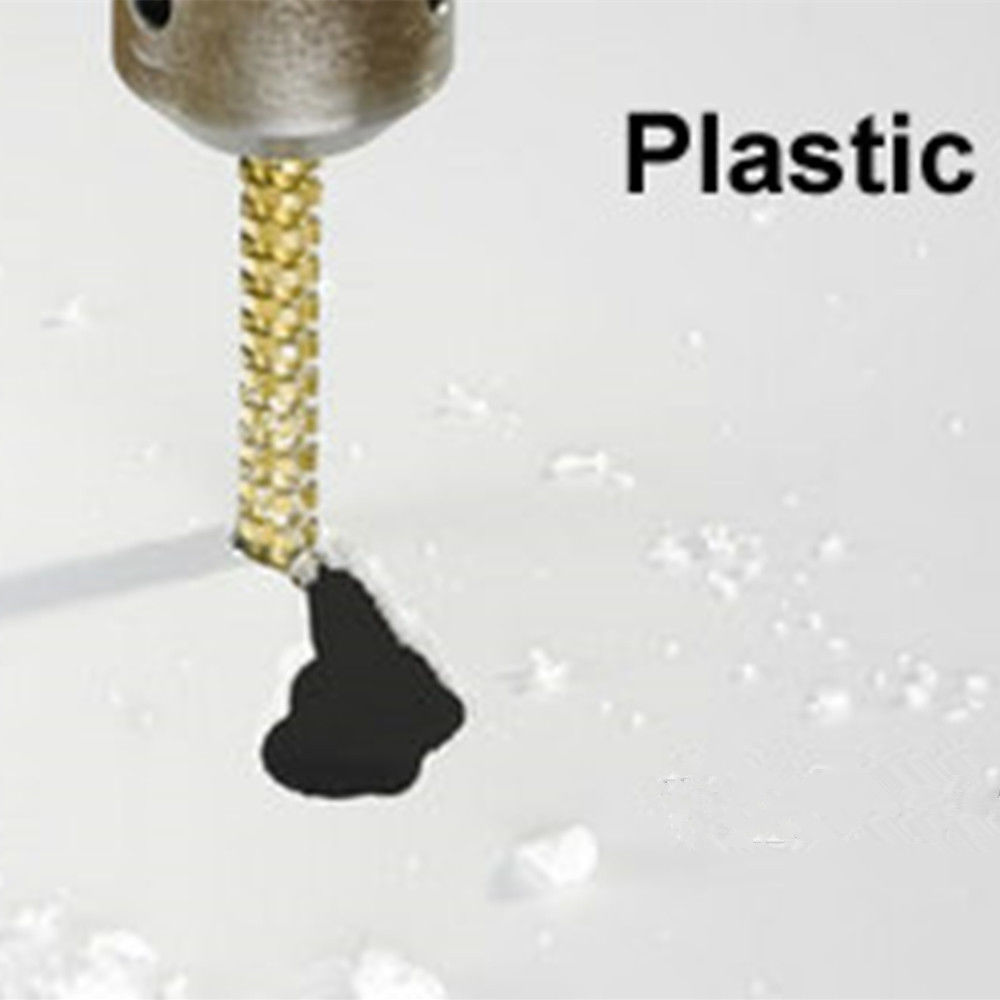 DS01 ดอกเจาะเลื่อย กัด สำหรับงานไม้ พลาสติก โลหะบาง ขนาด 3m/4m/5m/6m/6.5m/8m ยกชุด 6 ดอก