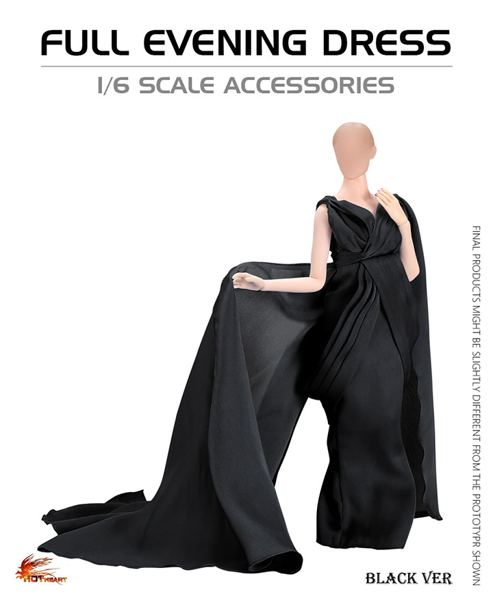 HOT HEART VA03B, C 1/6 FULL EVENING DRESS