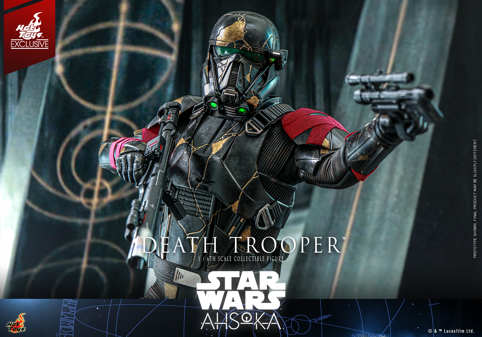 Hot Toys TMS134 Star Wars: Ahsoka - Death Trooper [Hot Toys Exclusive]
