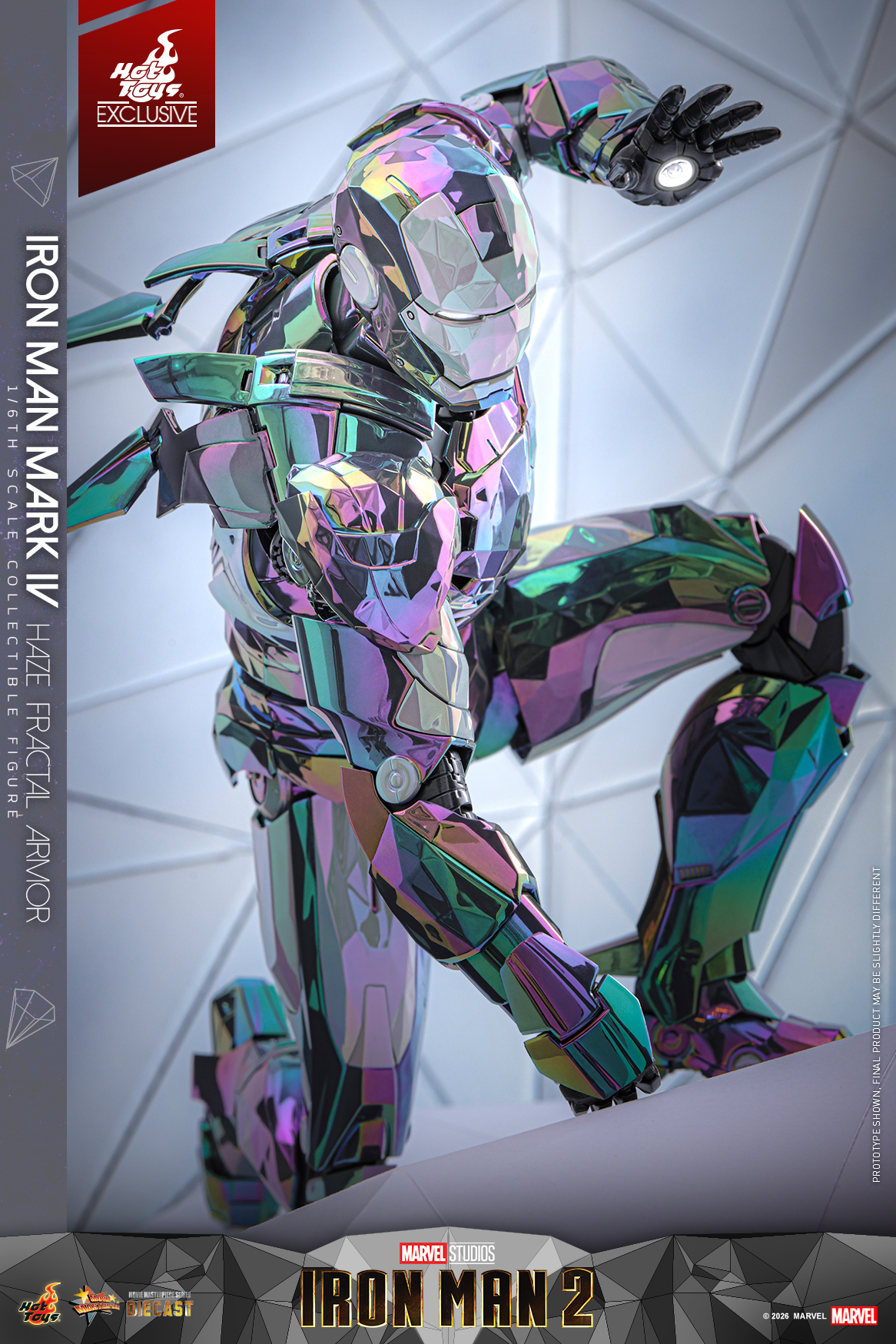 Hot Toys MMS855D79 Iron Man 2 - Iron Man Mark IV (Haze Fractal