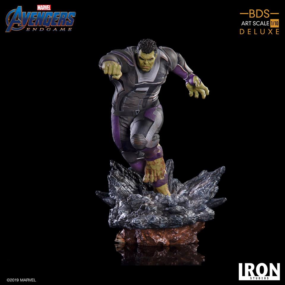 Iron Studios Deluxe BDS Art Scale 1/10 Avengers: Endgame - Hulk (แกะเช็คลงกล่องไม่โชว์)