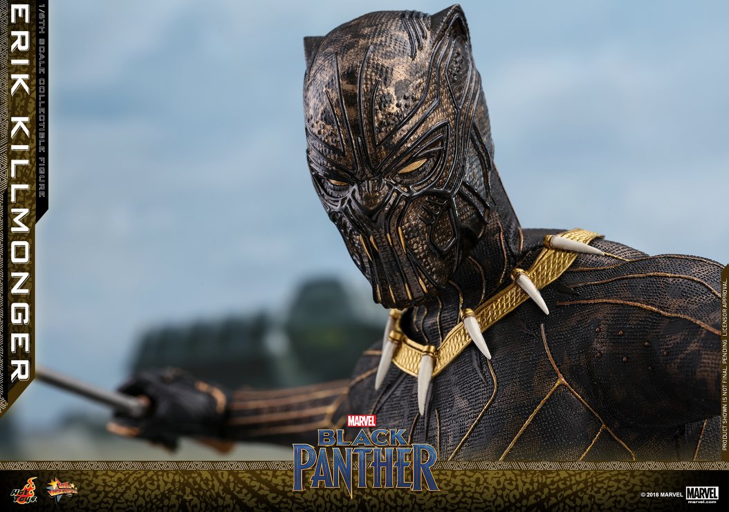 Hot Toys MMS471 BLACK PANTHER - ERIK KILLMONGER