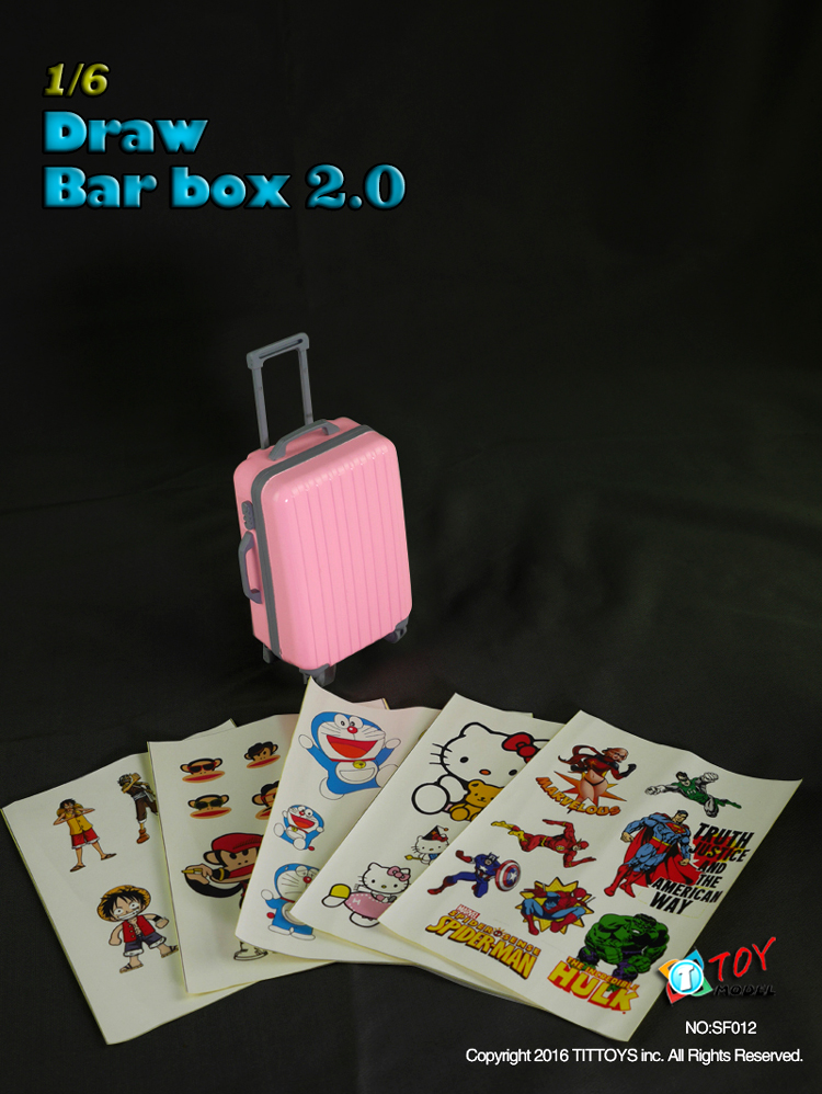 TITTOYS SF011-015 multi function - Travel rod box 2.0