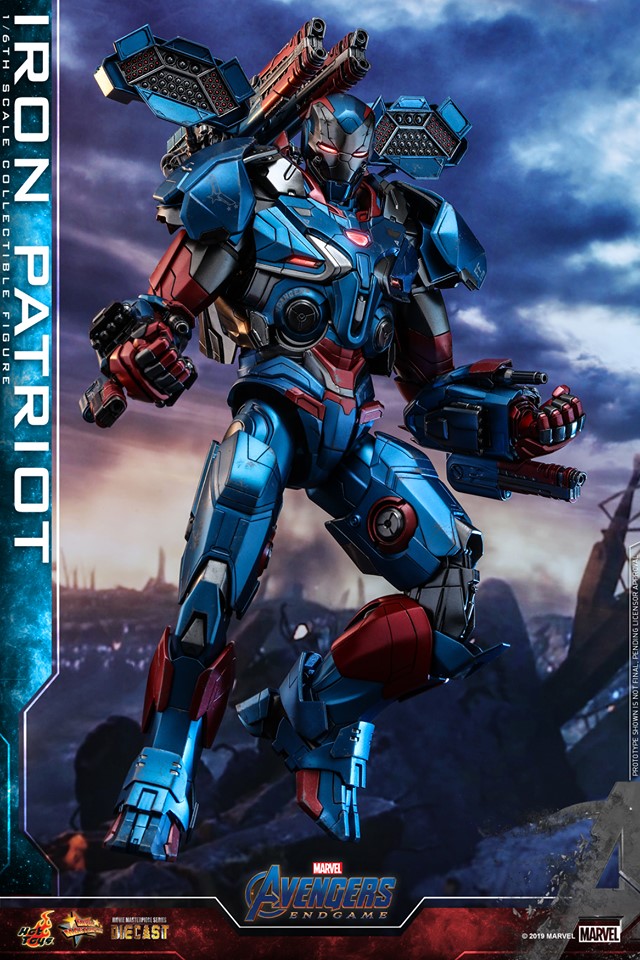 Hot Toys MMS547D34 Avengers: Endgame 1/6 Iron Patriot