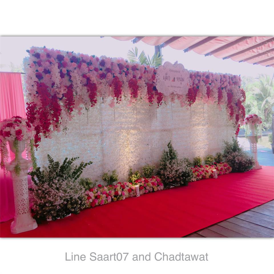 Backdrop ถ่ายภาพงานแต่ง