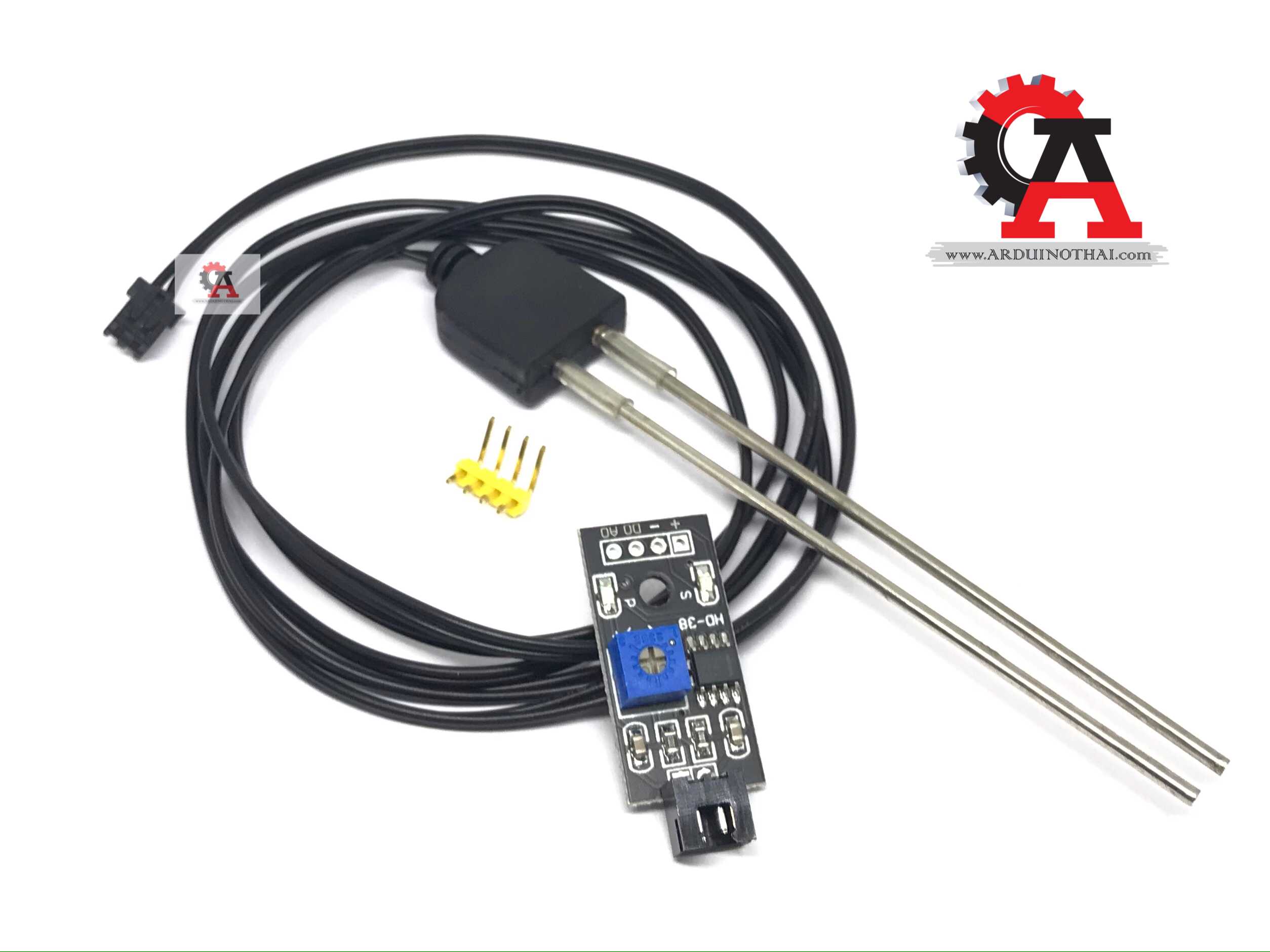 Soil Moisture Sensor เซ็นเซอร์วัดความชื้นในดิน หัววัดอย่างดี สต็อกไทยส่งไว