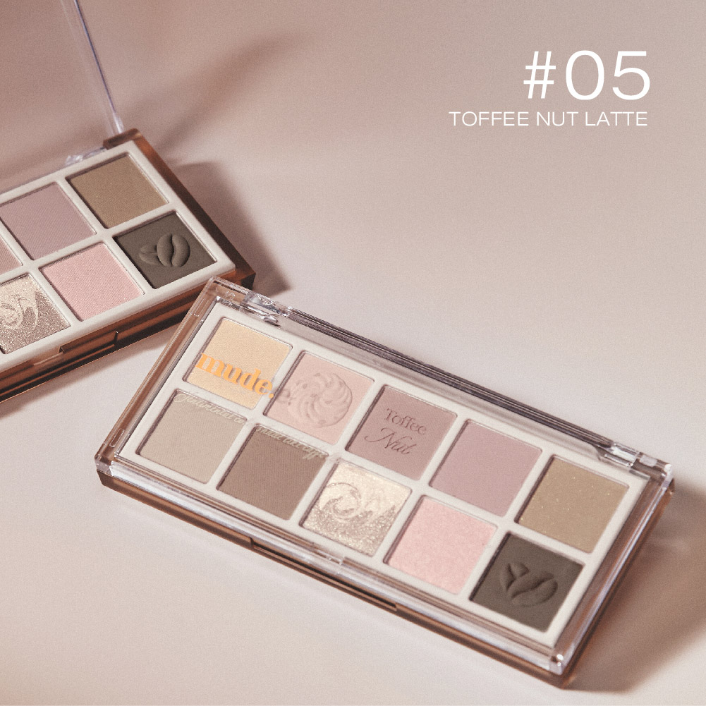 [แถม latte tok] MUDE SHAWL MOMENT EYESHADOW PALETTE TOK SET 7 G. (อายแชโดว์)