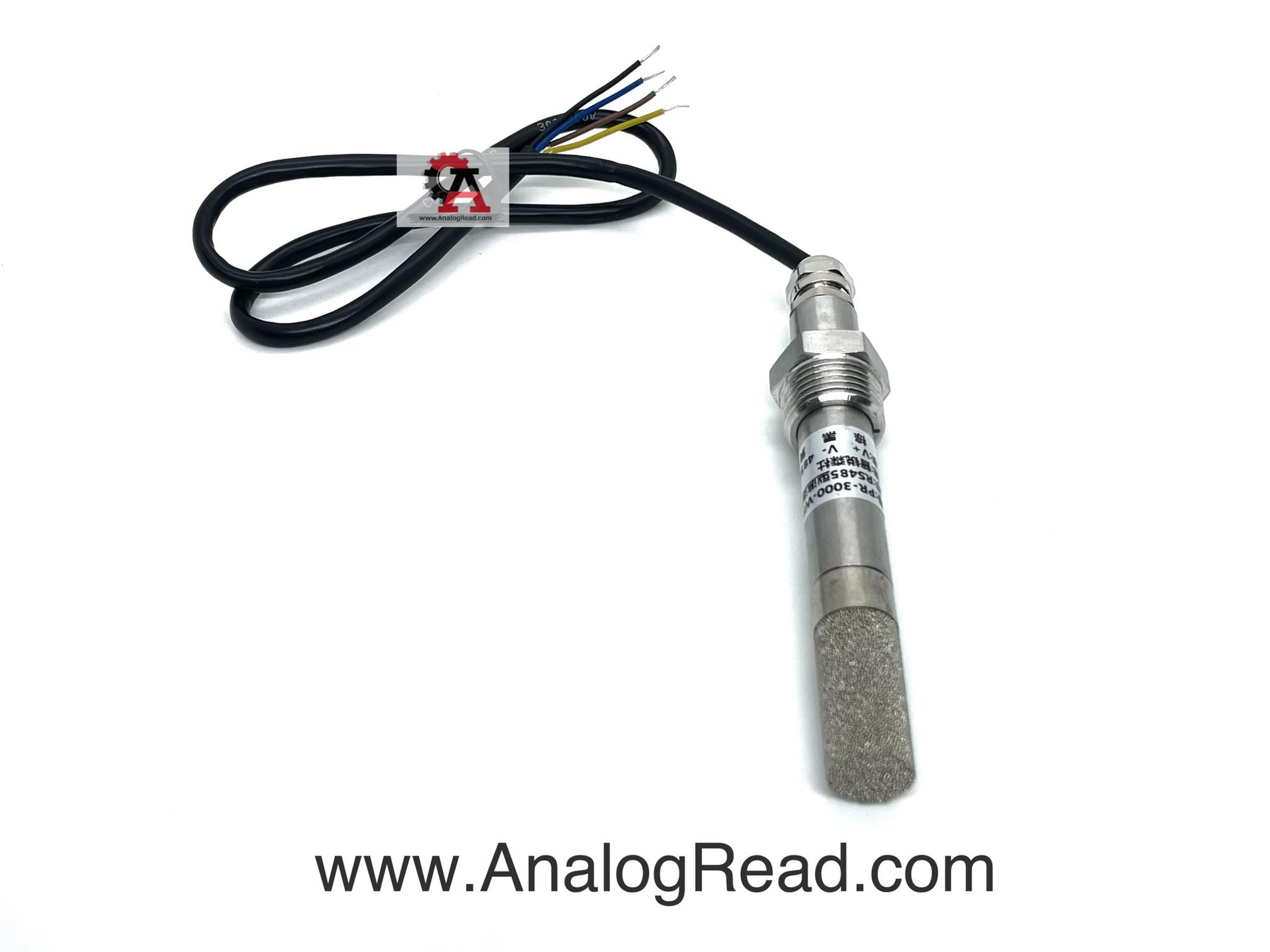 Temperature and humidity sensor transmitter RS485 (Quarter Pipe threaded probe)