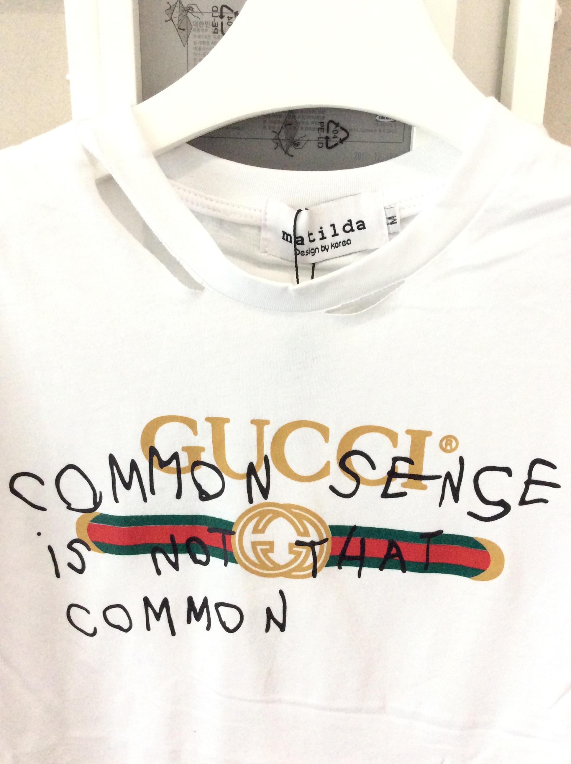 เสื้อยืดGucci งานป้ายคอ Matilda